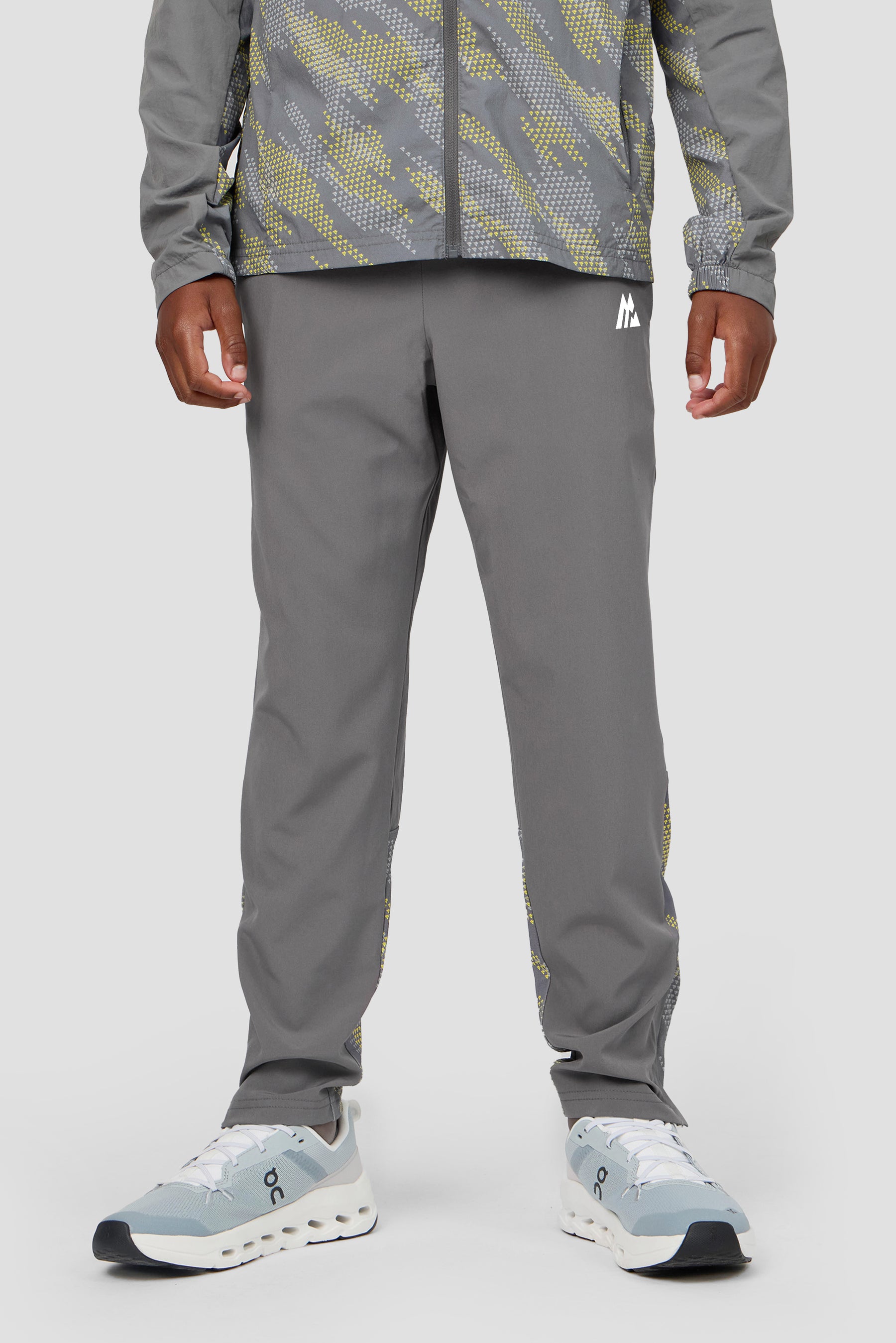 Boys Thera Pant - Cement Grey/Platinum Grey/OG Neon
