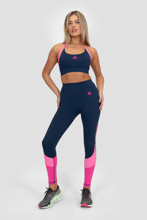 Stride Sports Bra - Agency/Fuchsia/Magenta