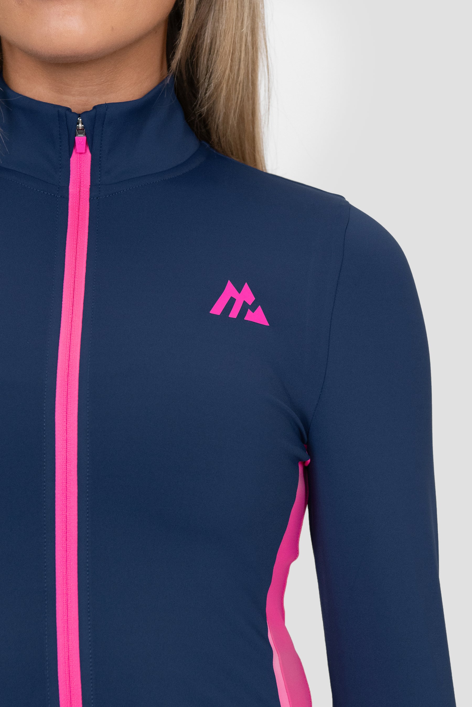 Stride Full Zip Jacket - Agency/Fuchsia/Magenta