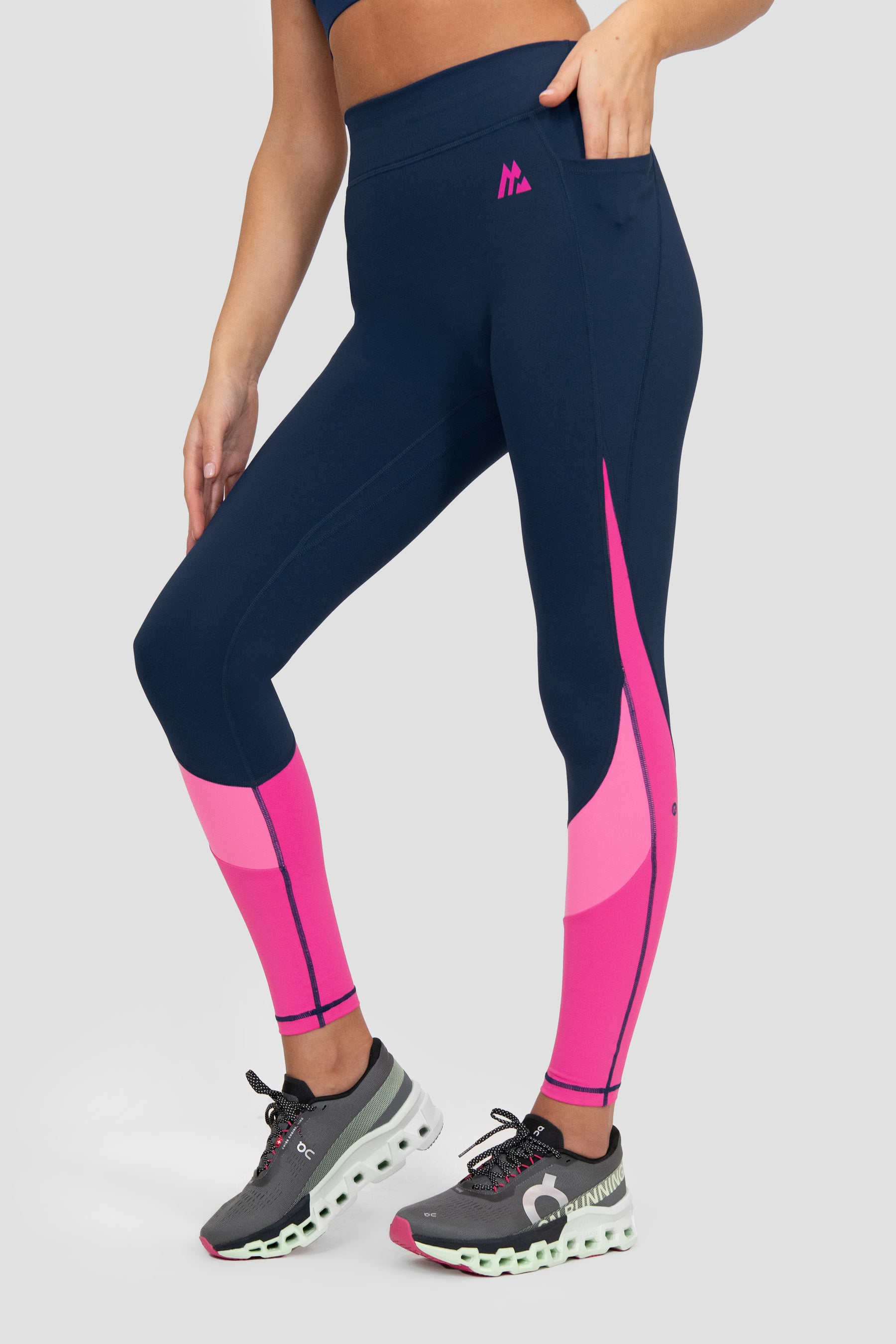 Stride Legging - Agency/Fuchsia/Magenta