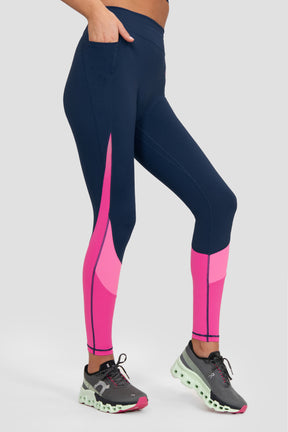 Stride Legging - Agency/Fuchsia/Magenta