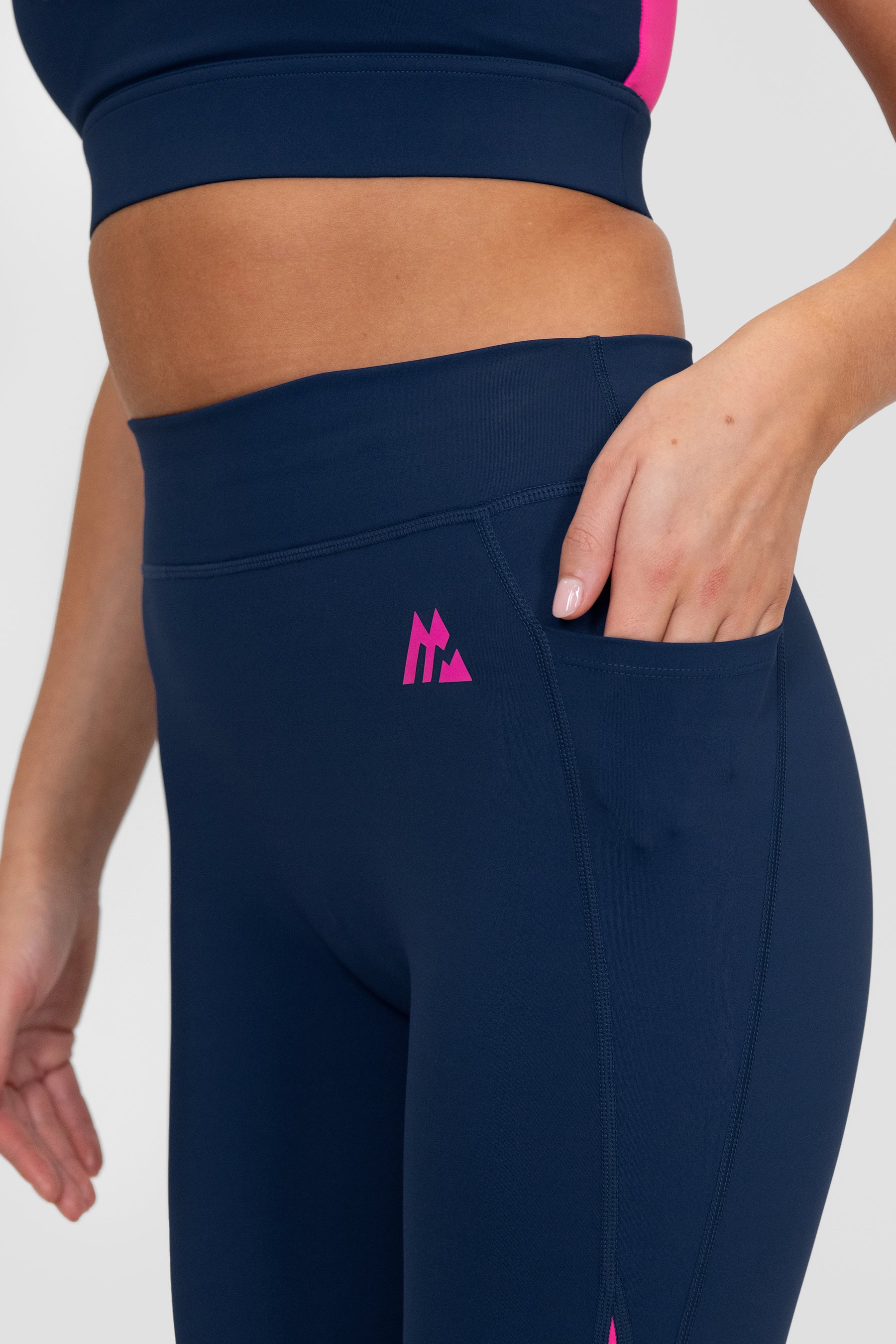 Stride Legging - Agency/Fuchsia/Magenta