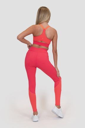 Stride Legging - Strawberry Soda/Montipora/Pink Sherbet