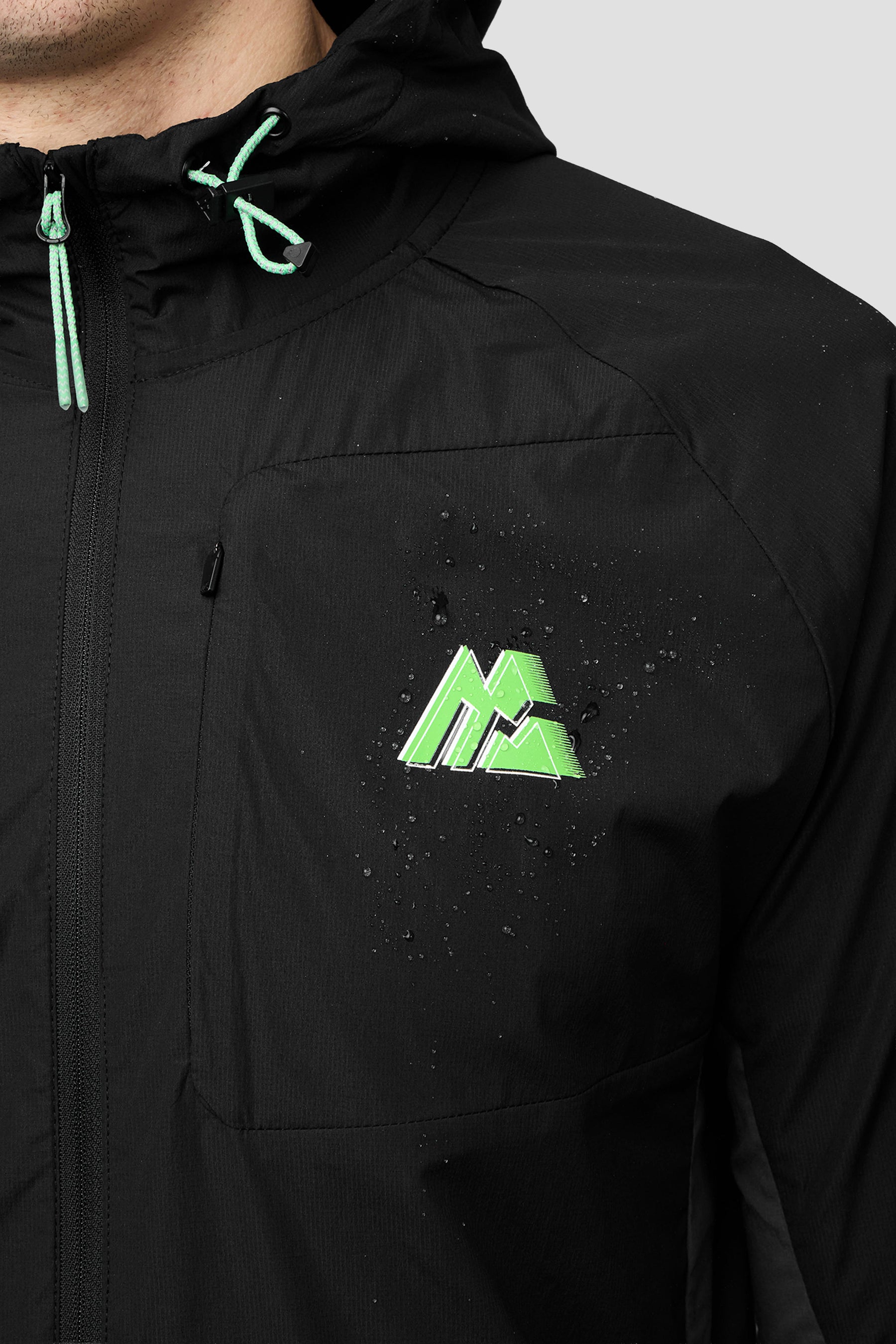 MTX Run City Liverpool Jacket - Black/Asphalt