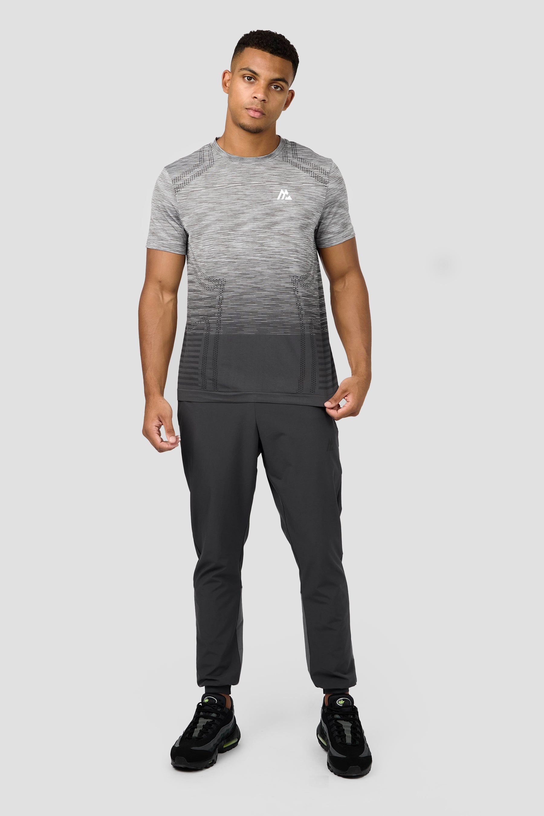 Vector Seamless T-Shirt - Grey/Black