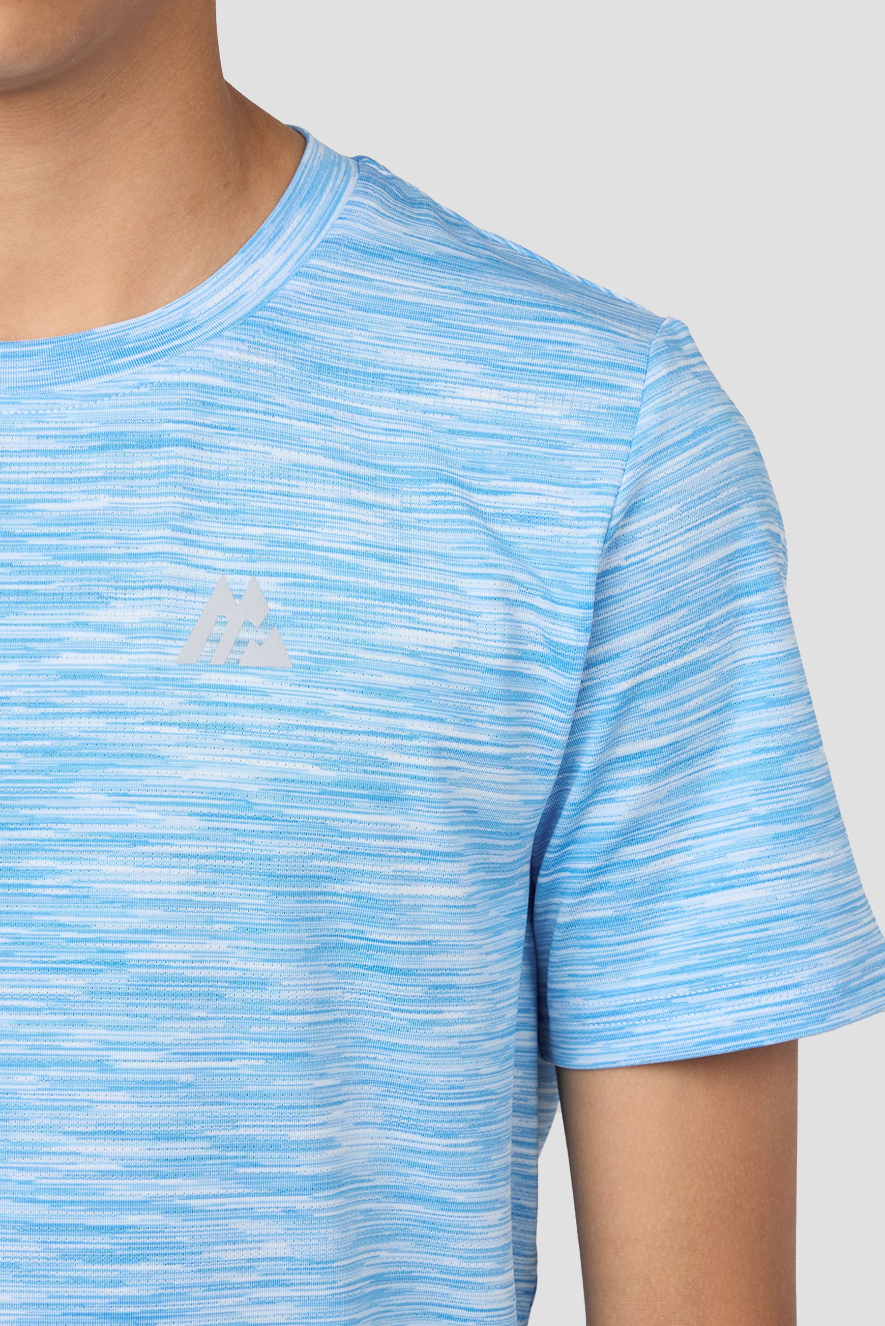 Boys Trail T-Shirt - Blue/White