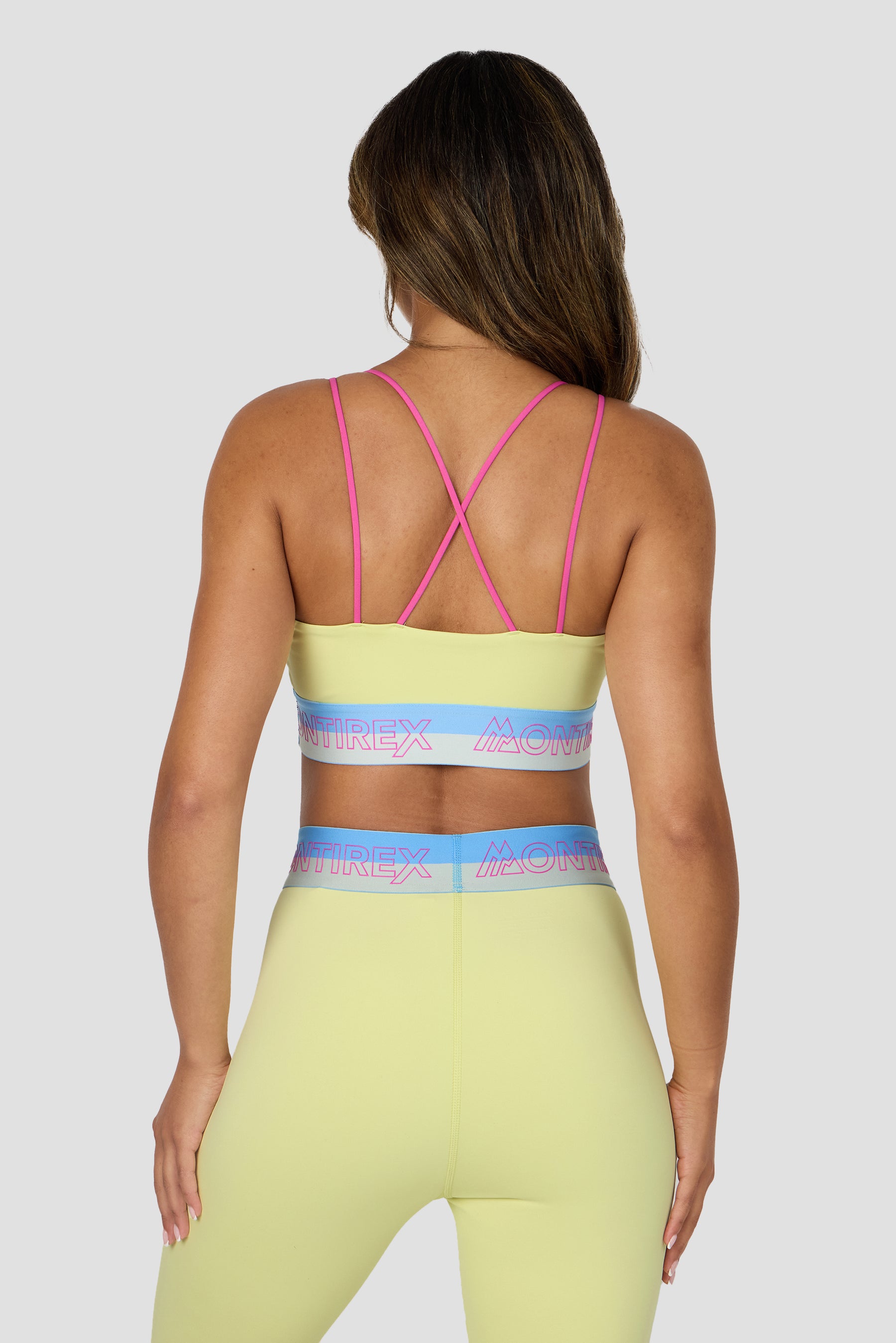 Icon Contrast 2.0 Bra - Citrus/Powder Blue/Breeze