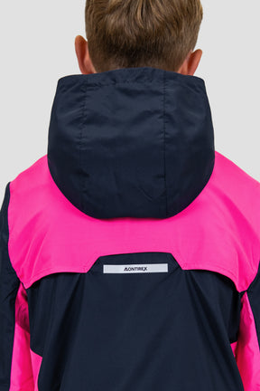 Boys Speed Windbreaker - Midnight Blue/Magenta