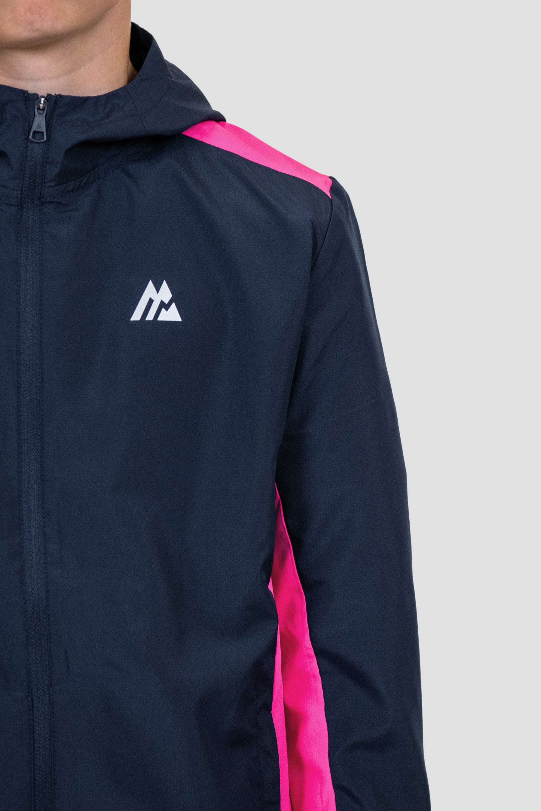 Junior Speed Windbreaker - Midnight Blue/Magenta