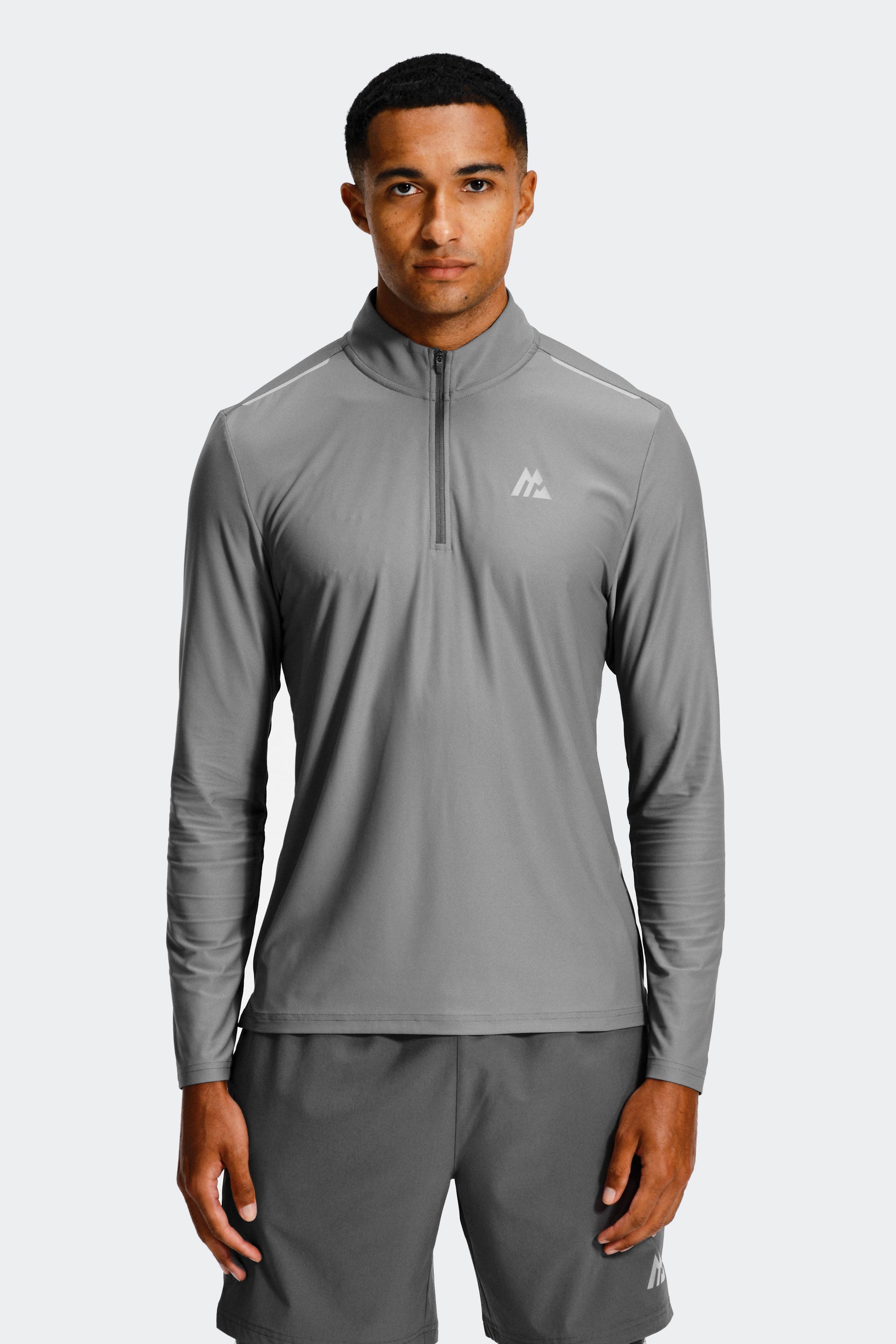 Charge 2.0 1/4 Zip - Cement Grey