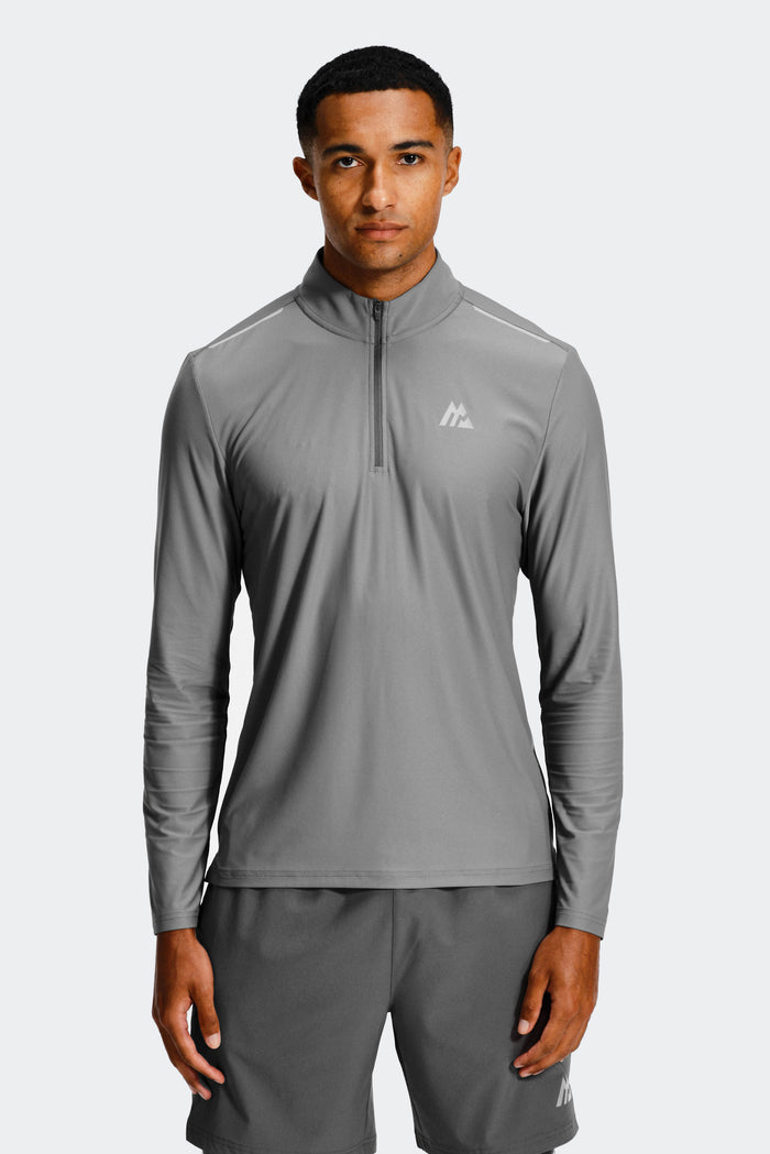 Charge 2.0 1/4 Zip - Cement Grey