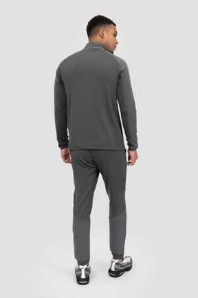 Men's Summit 1/4 Zip - Grey Marl/Jet Grey