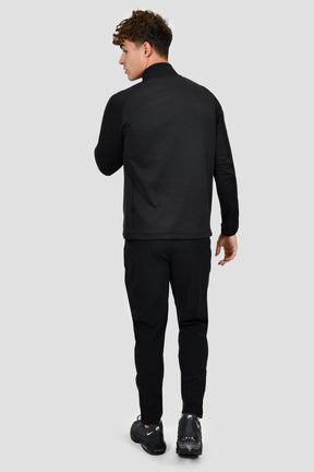 Men's Summit 1/4 Zip - Black Marl/Black