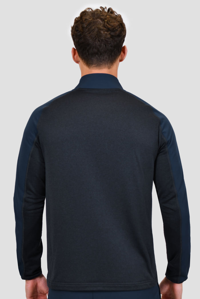 Men's Summit 1/4 Zip - Navy Marl/Midnight Blue