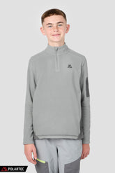 Boys Altitude Polartec® Fleece - Platinum Grey/Cement Grey