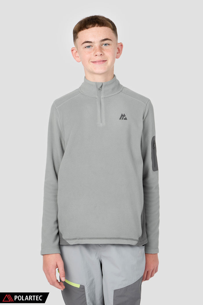 Boys Altitude Polartec® Fleece - Platinum Grey/Cement Grey