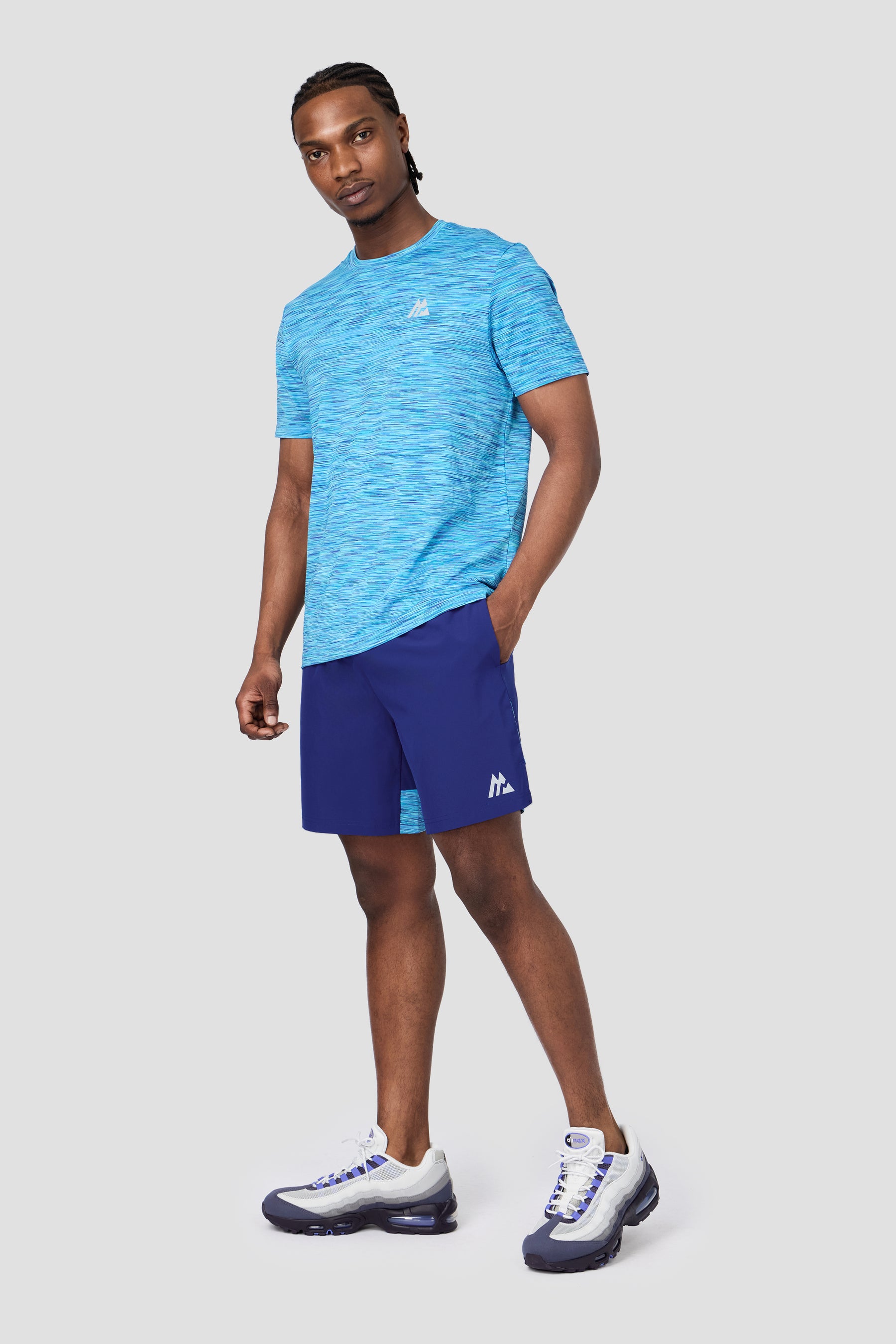 Trail Panel Short - Blue Multi