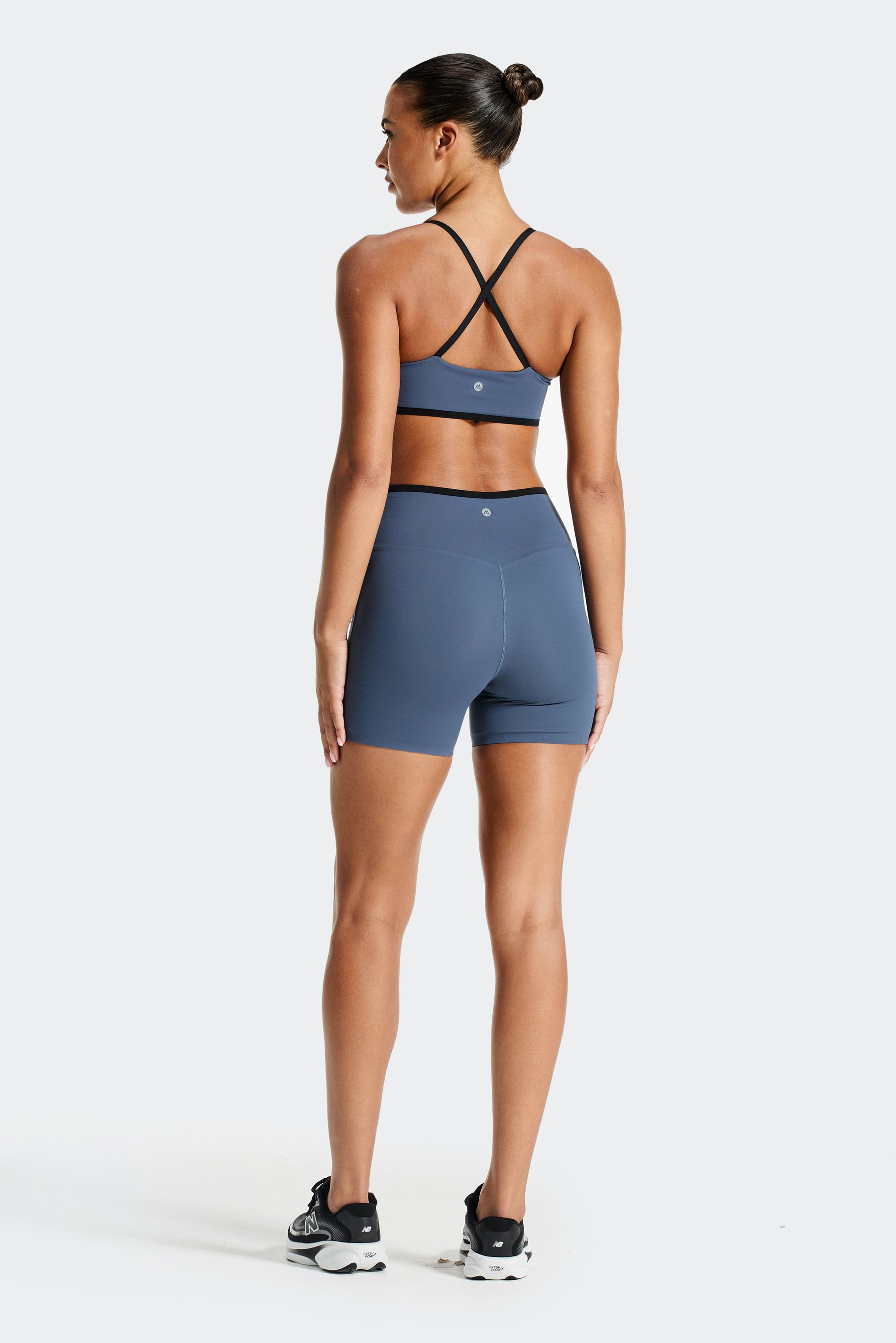 Gemini Short - Black/Greyed Indigo