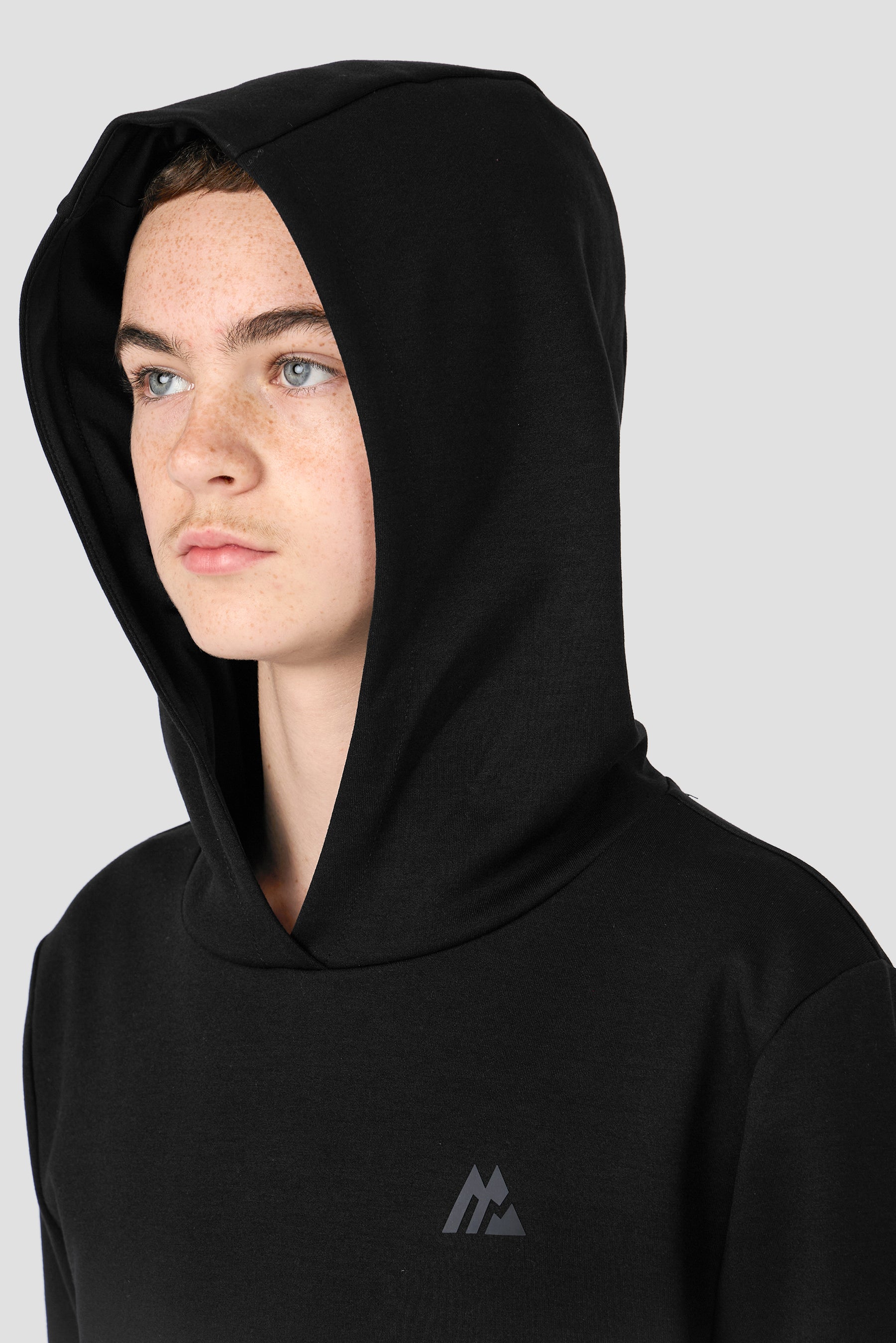 Boys Zenith Hood - Black 