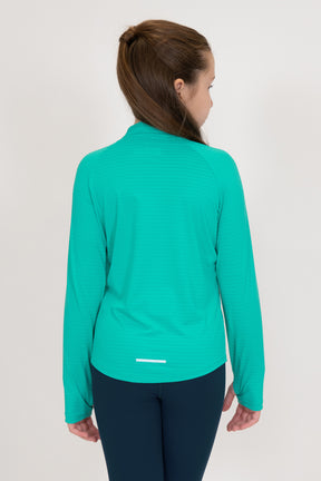 Girls Energy 1/4 Zip - Persian Green 