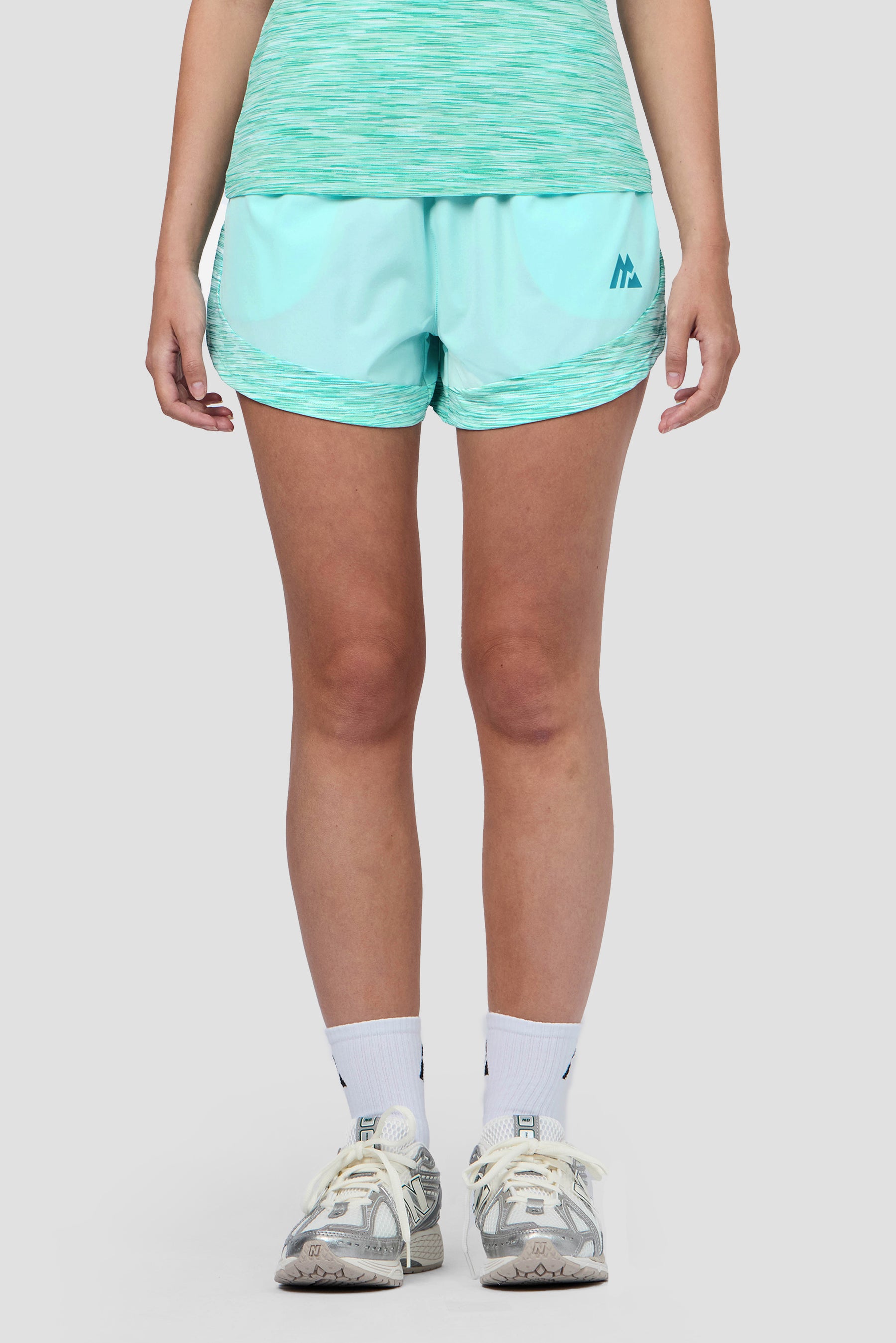 Women's Trail Shorts - Turquoise Multi 