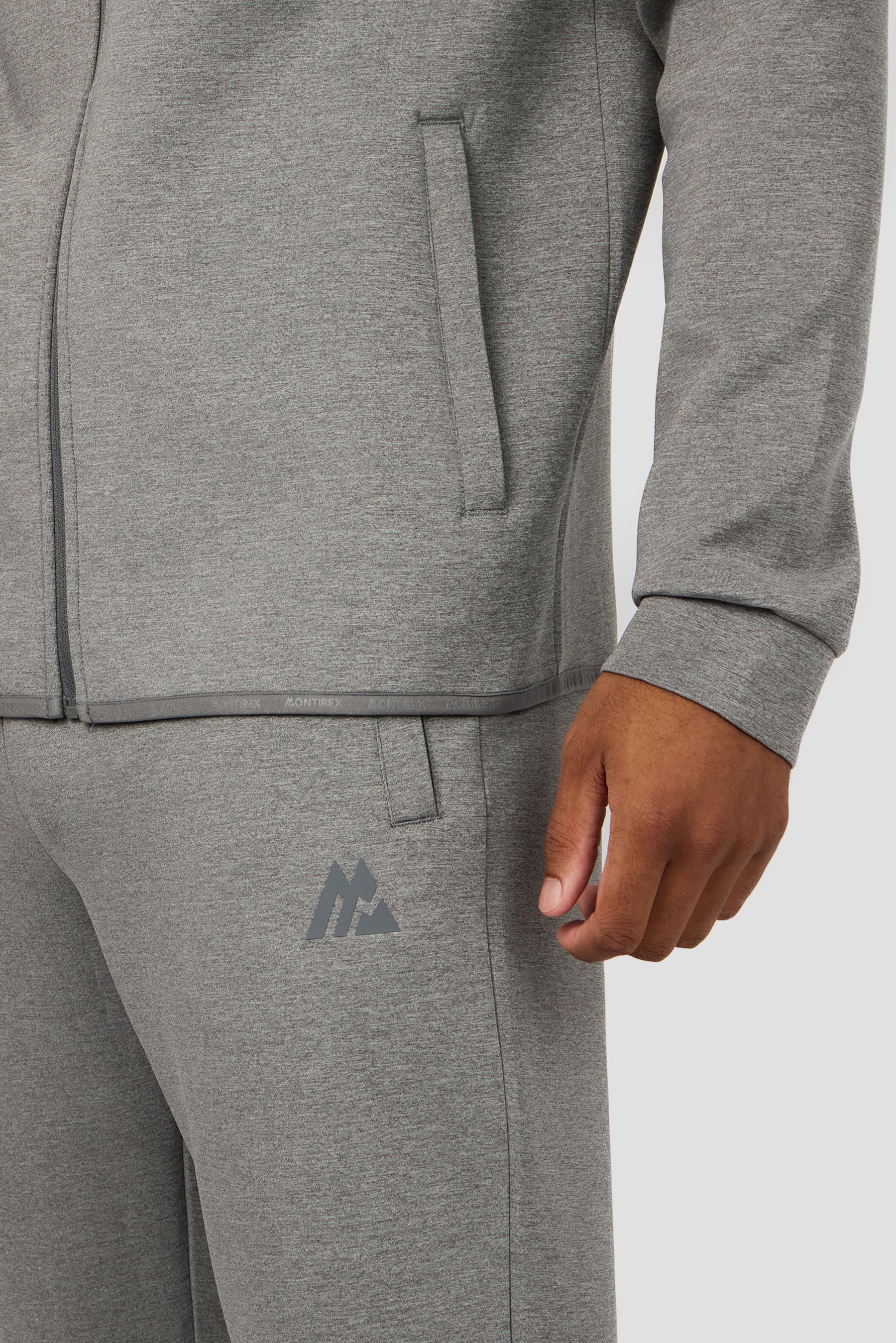 Recover Fleece Jogger - Cement Grey