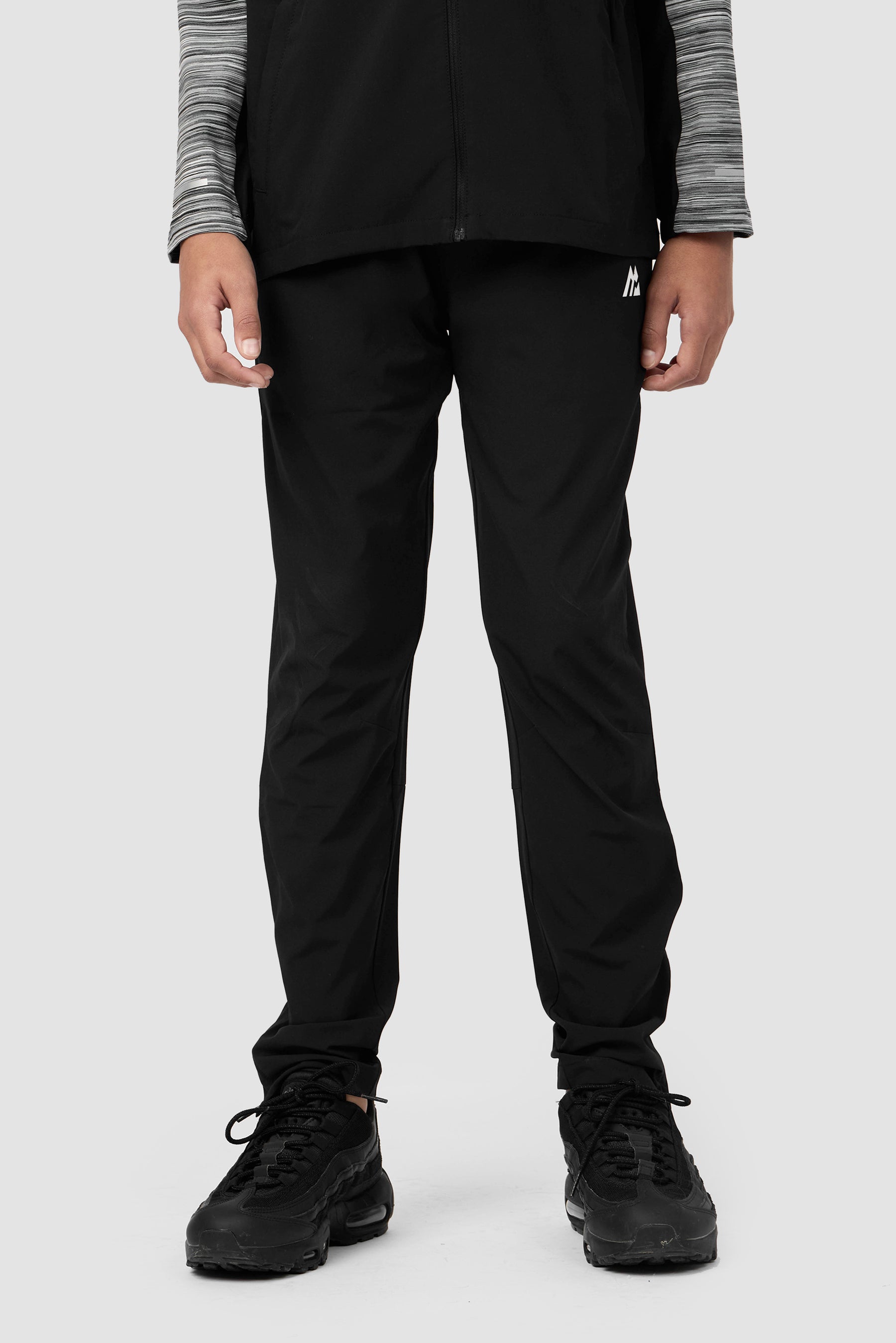 Boys Trail Panel Woven Pant - Black/Platinum Grey/Cement Grey/White