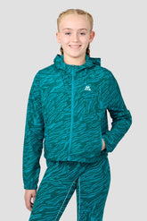 Girls Seren Windbreaker - Pacific