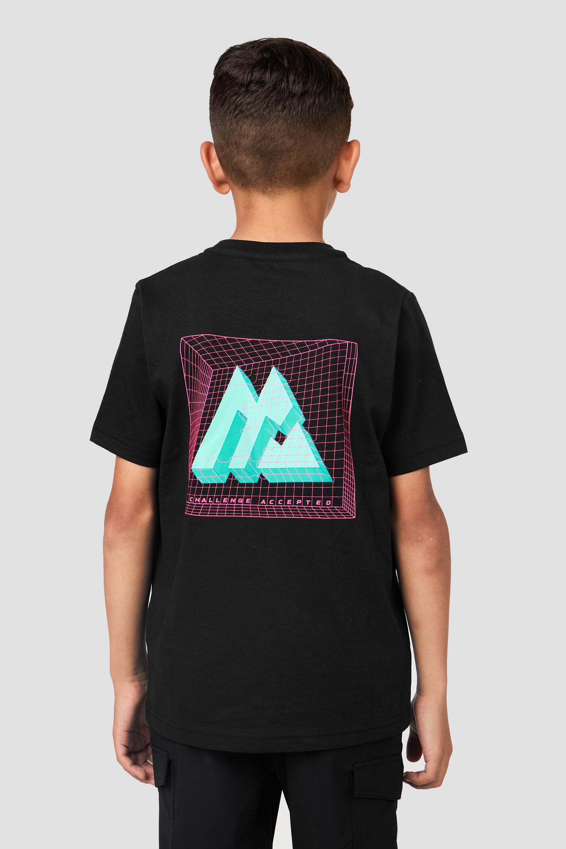 Boys Pixel T-Shirt - Black