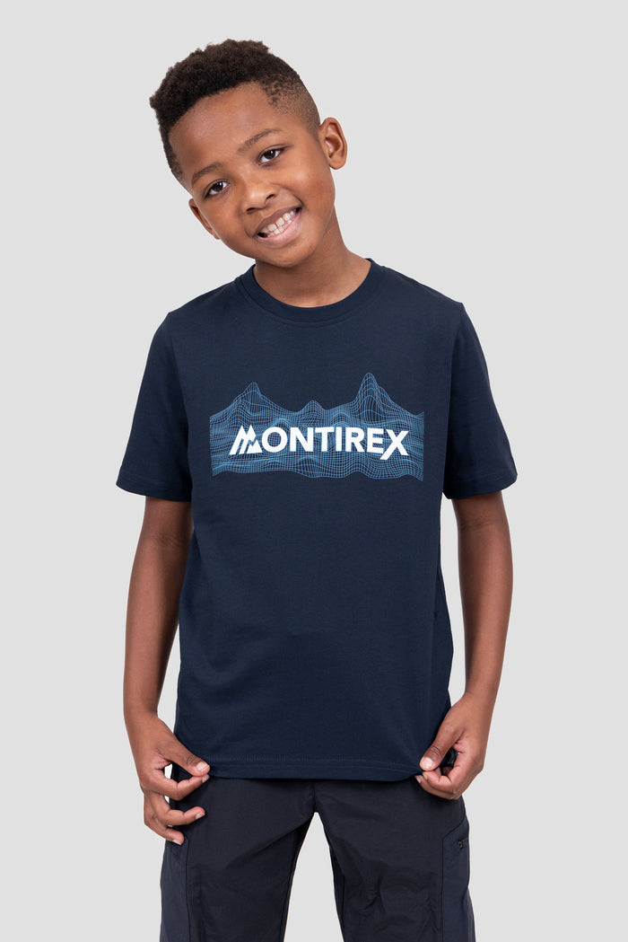 Camiseta Topo Niños - Azul Medianoche