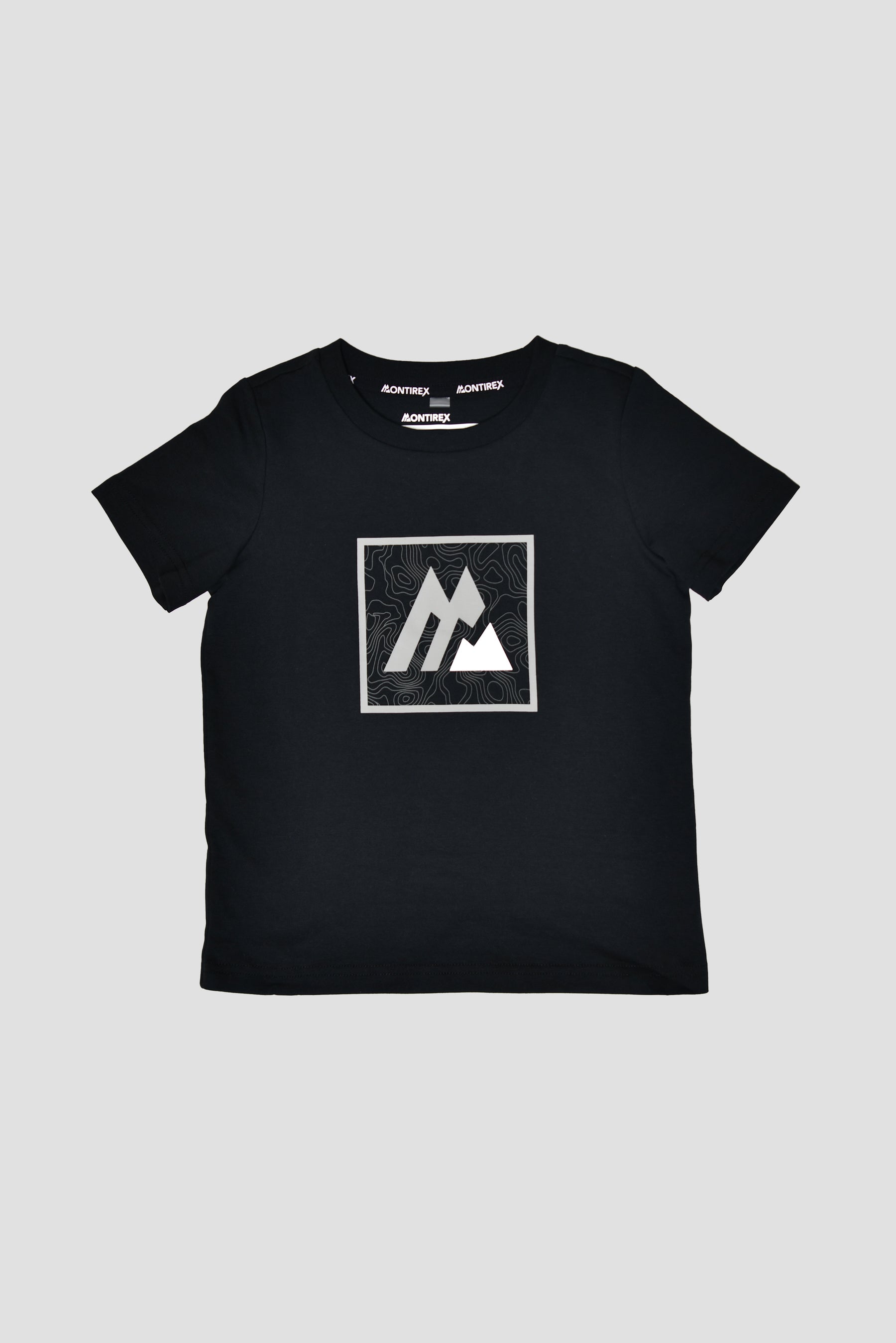 Infants Topographic T-Shirt - Black