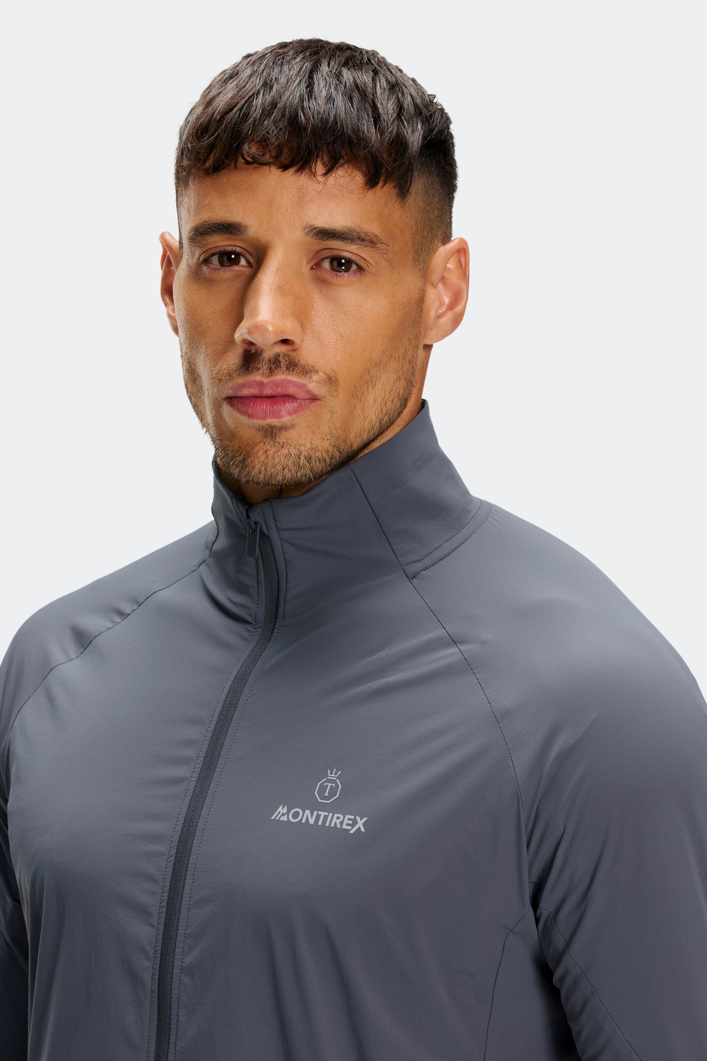 Topuria Training Jacket - Graphite | Montirex Sportswear Clothing