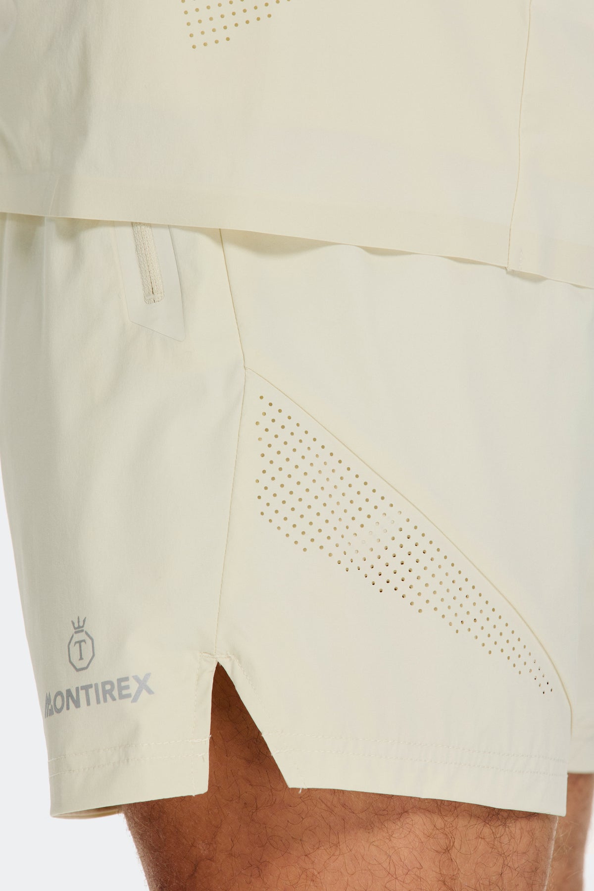 Topuria Short d’entraînement - Blanc cassé
