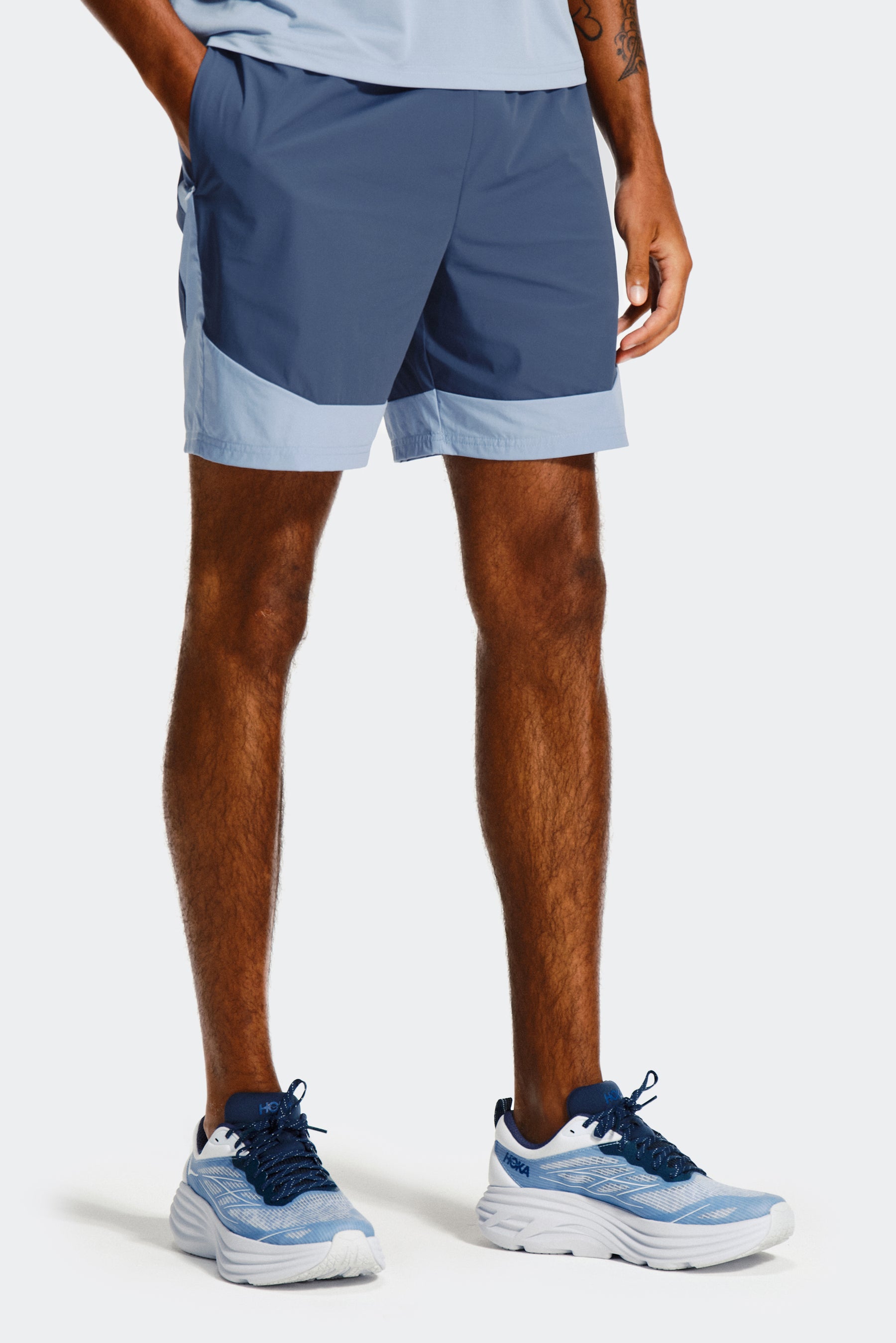 Syntra Short - Greyed Indigo/Cloudy Blue