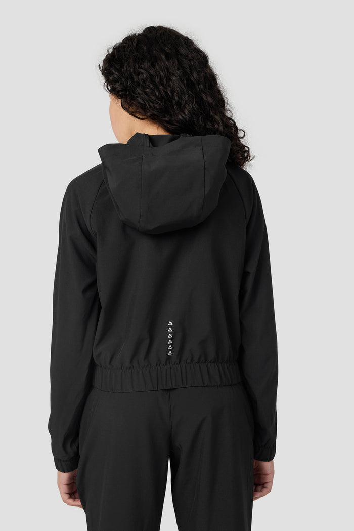 Girls Track Jacket - Black