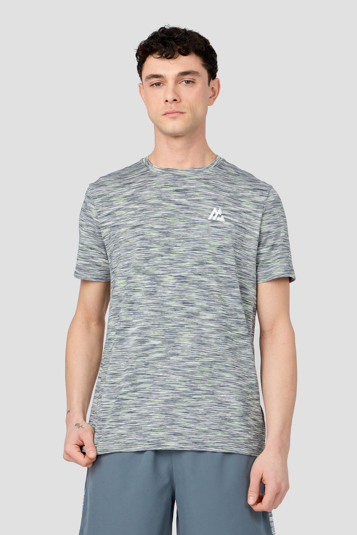 Trail T-Shirt - Grey/Green/White