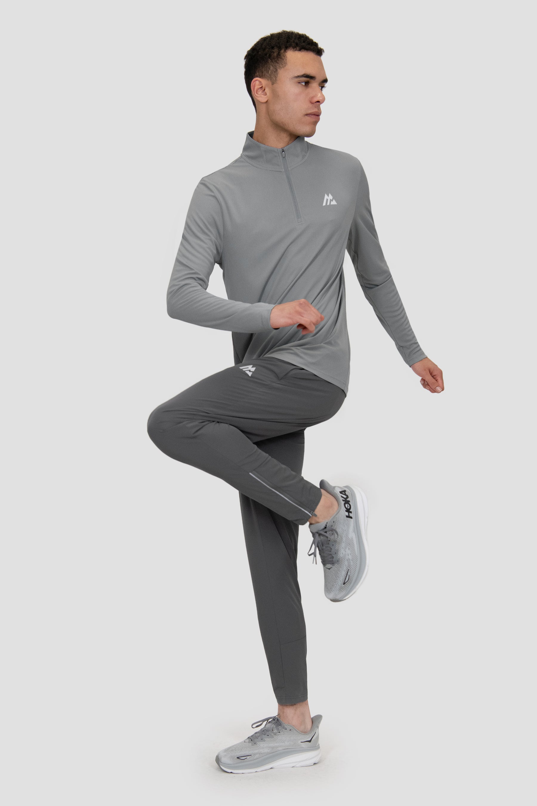 Trace Running Pant - Cement Grey