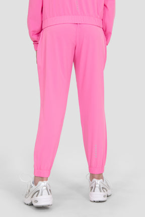 Girls Track Woven Pant - Fuchsia