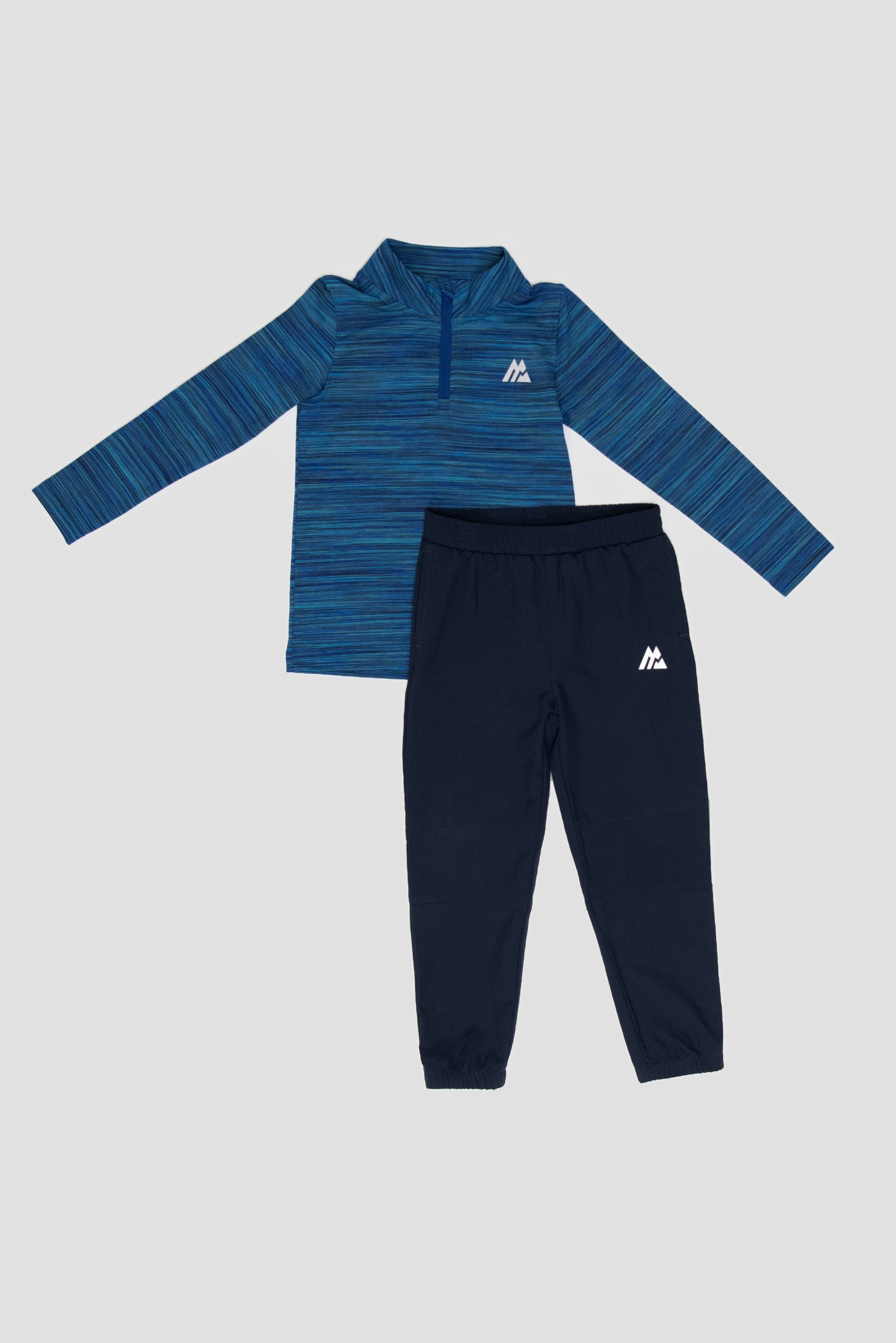 Infants Trail 1/4 Zip Pants Set - Navy Multi/Navy