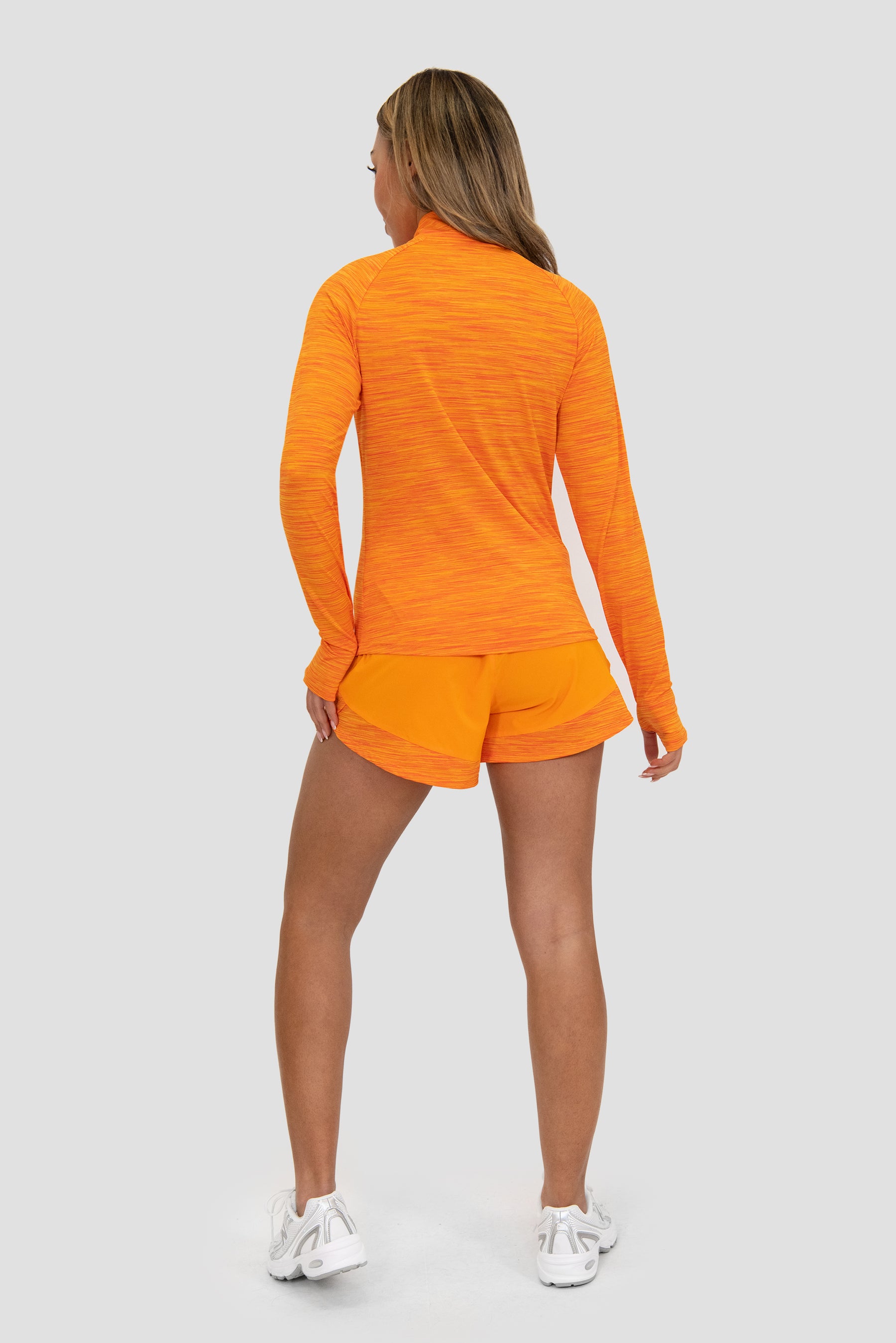 Women's Trail 1/4 Zip - Orange Multi