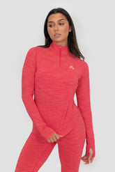 Women's Trail 1/4 Zip - Berry/Pink Multi