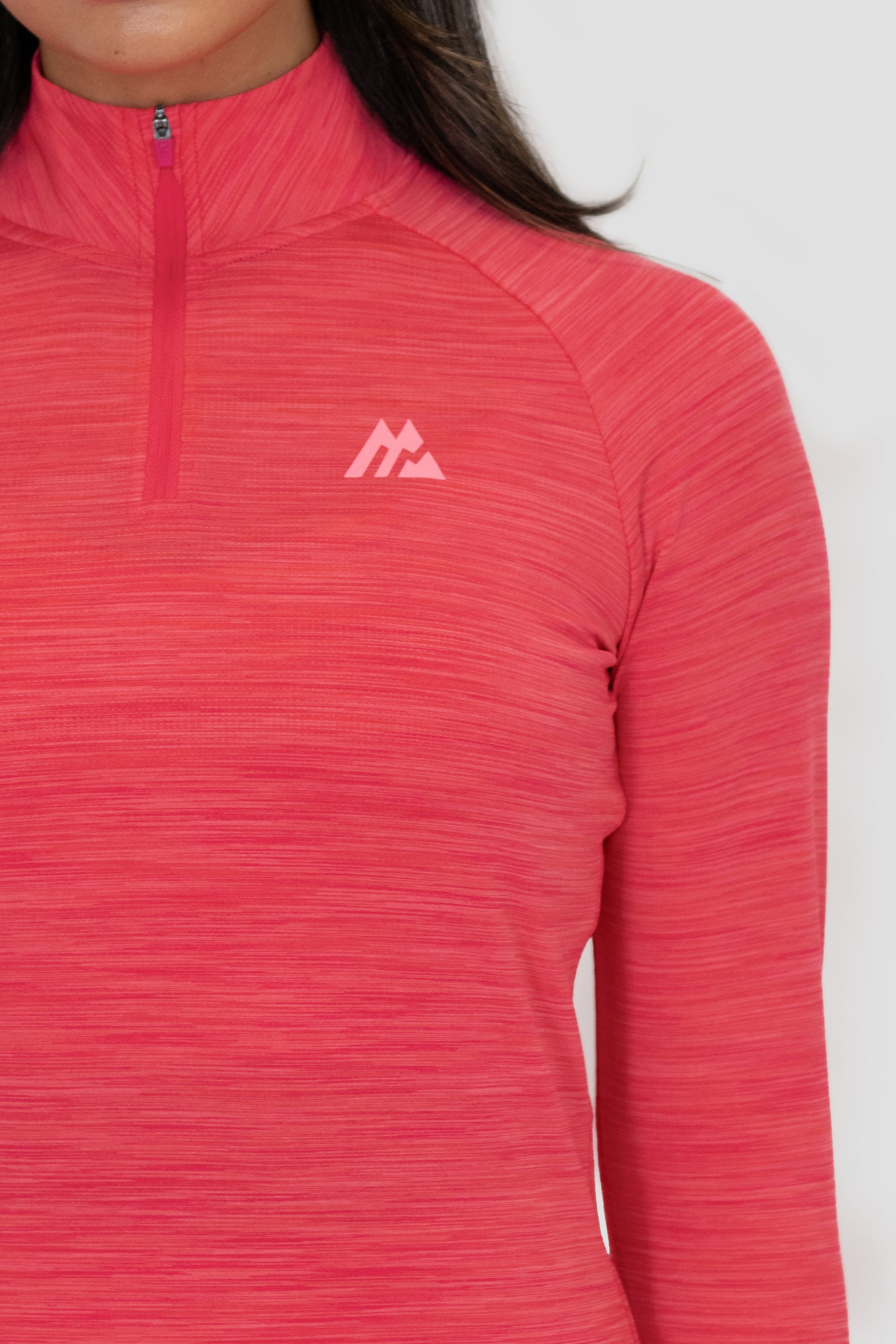 Women's Trail 1/4 Zip - Berry/Pink Multi