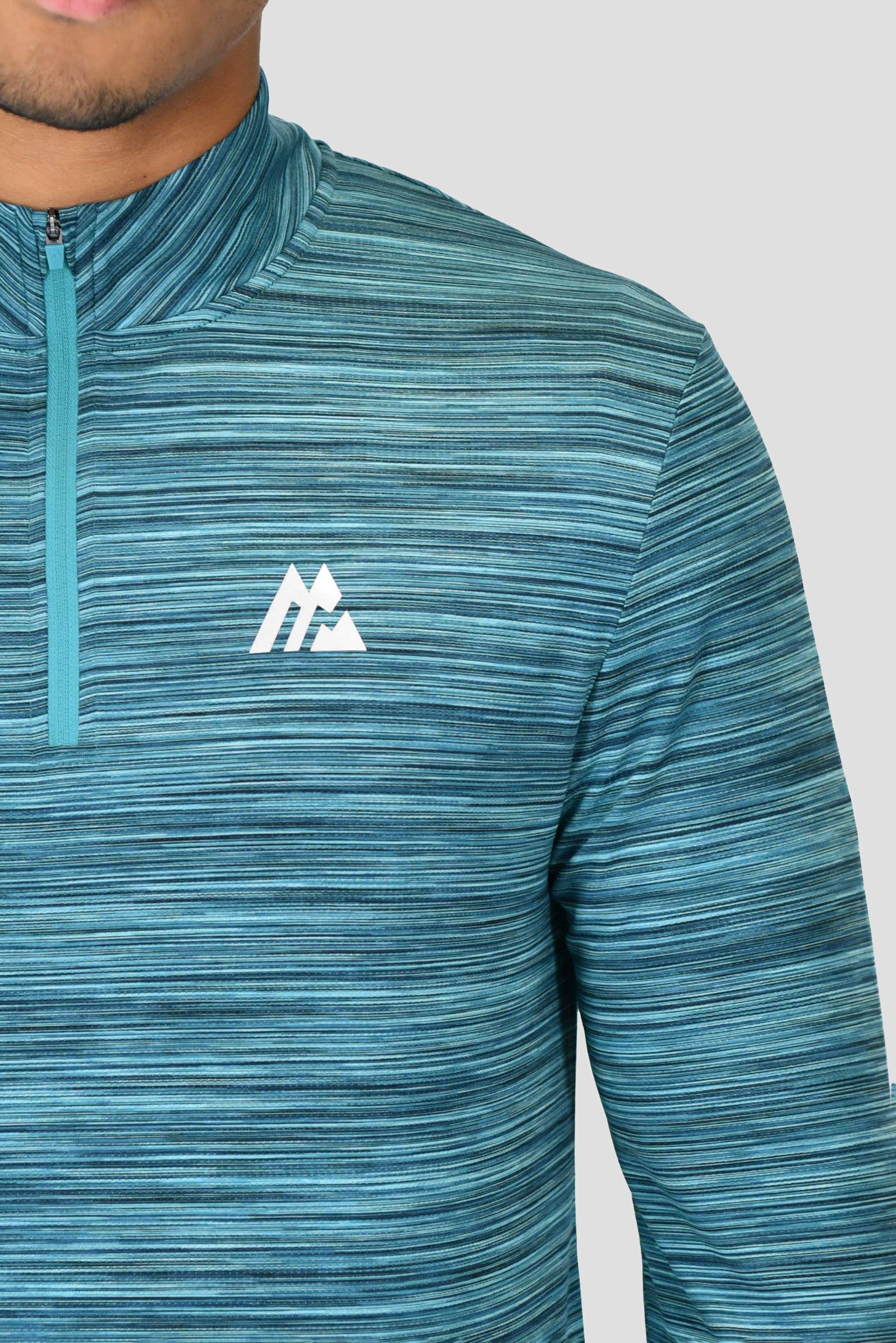 Men's Trail 2.0 1/4 Zip - Navy/Dark Teal Multi