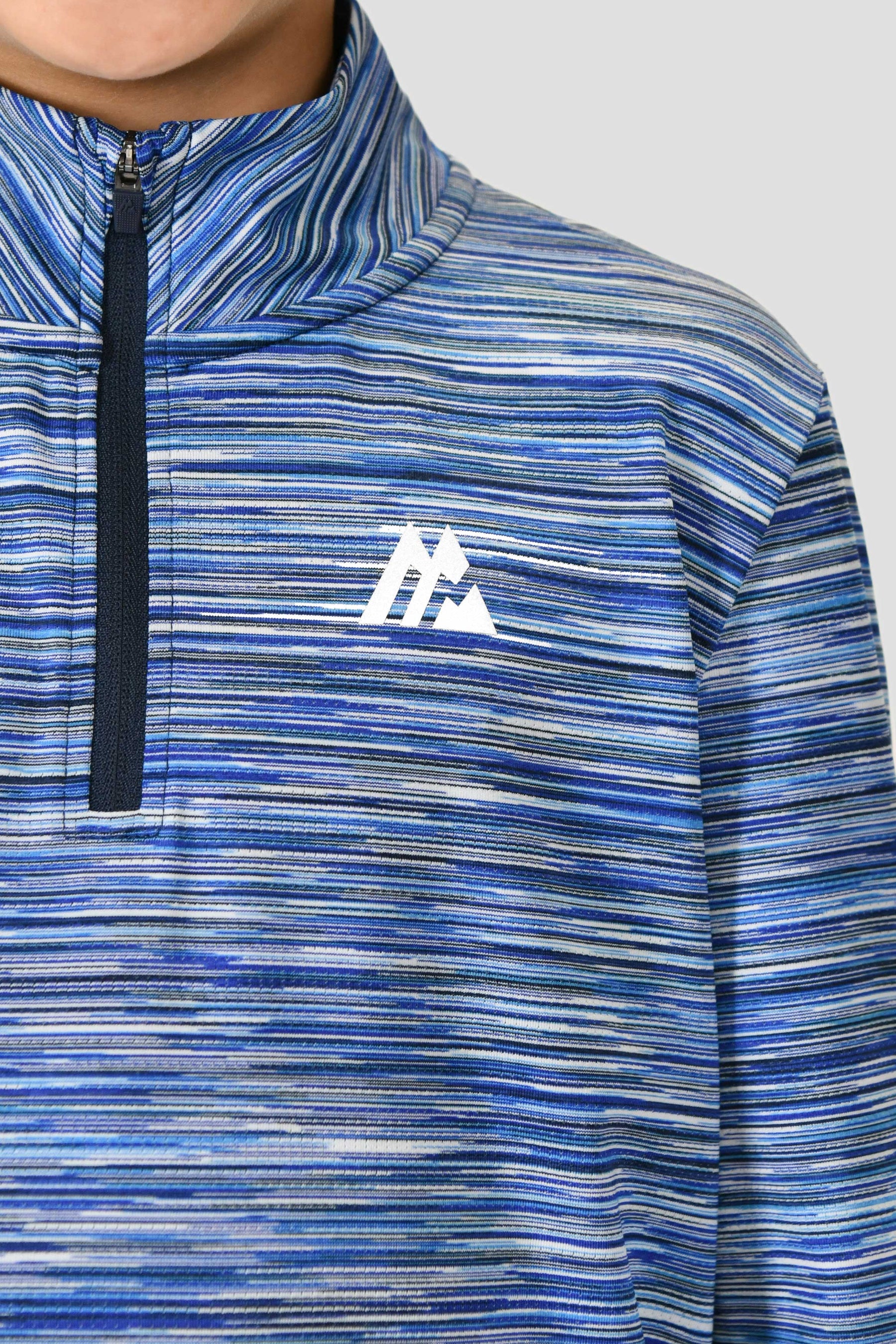 Junior Trail 1/4 Zip - Navy/White Multi