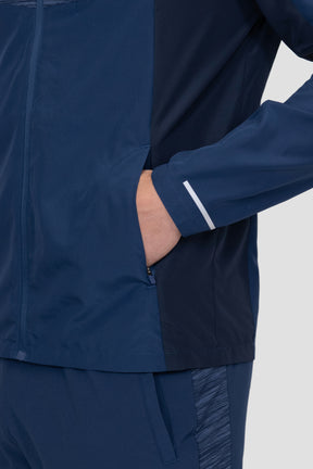 Trail Windbreaker - Navy Multi