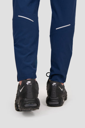 Trail Panel Running Pant - Navy Multi