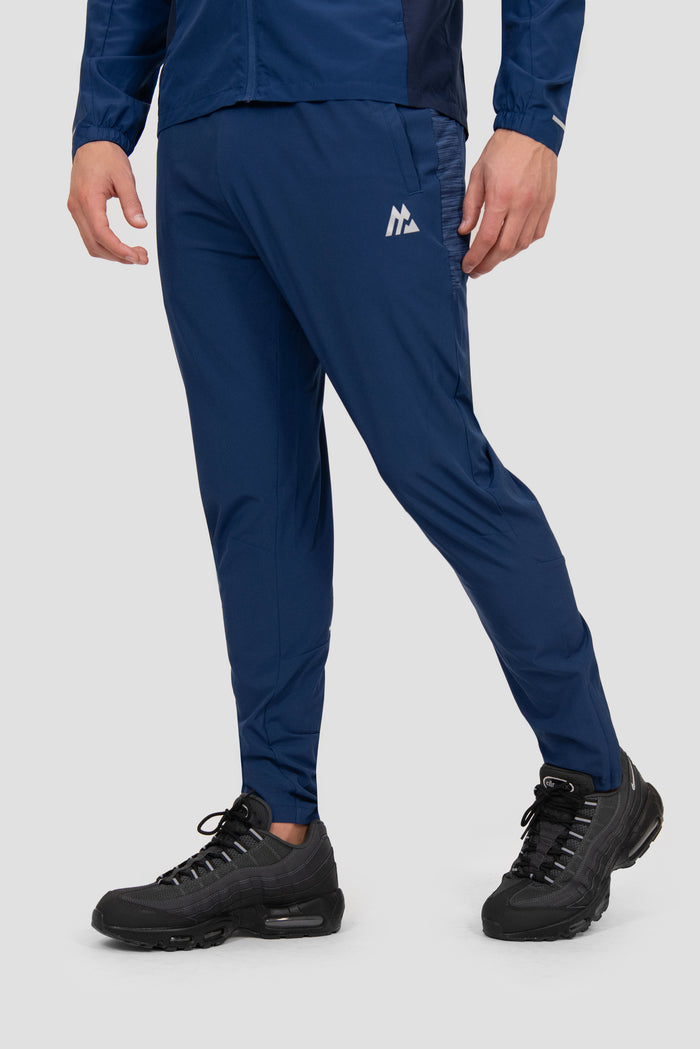 Trail Panel Running Pant - Navy Multi