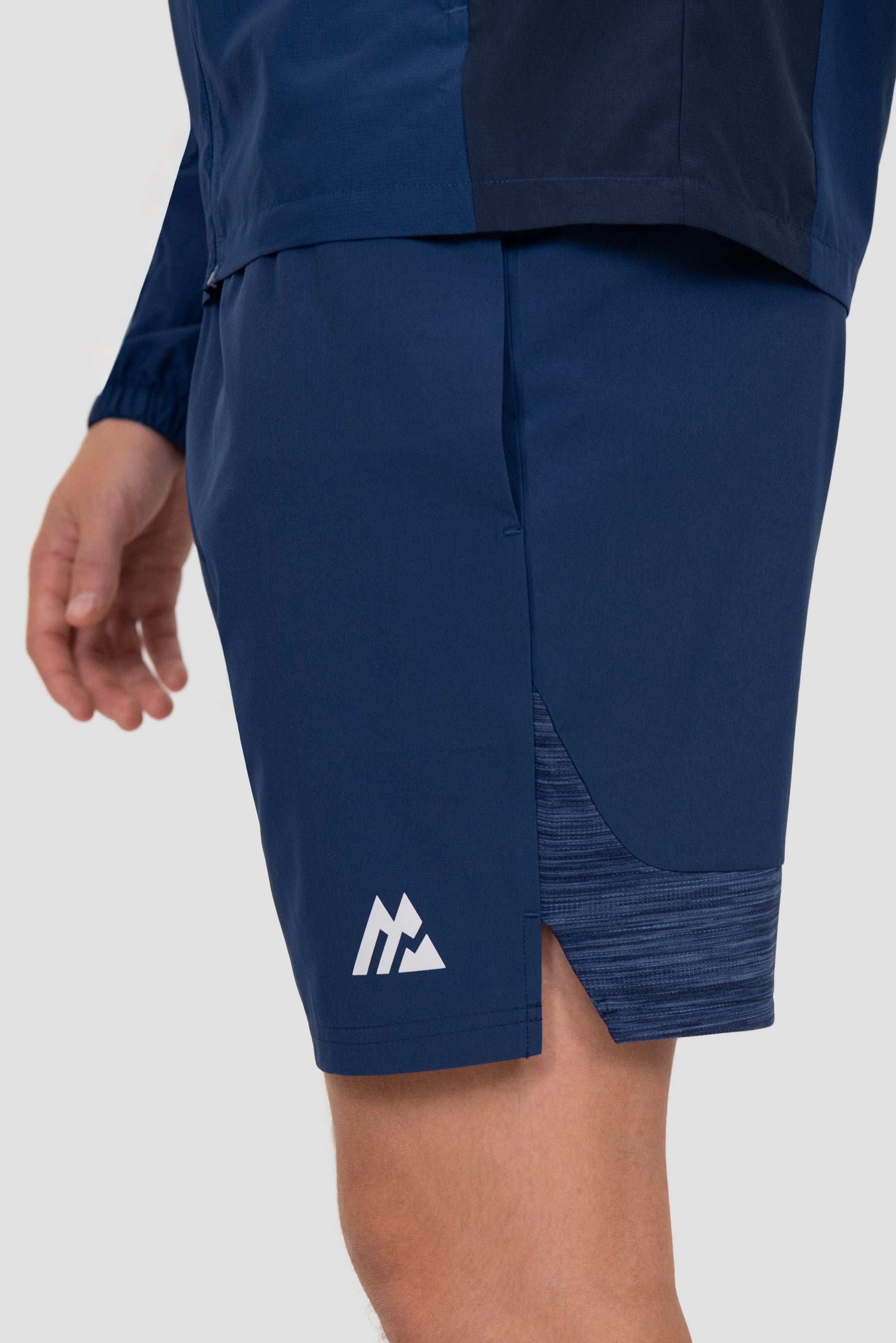 Trail Panel Short - Navy Multi