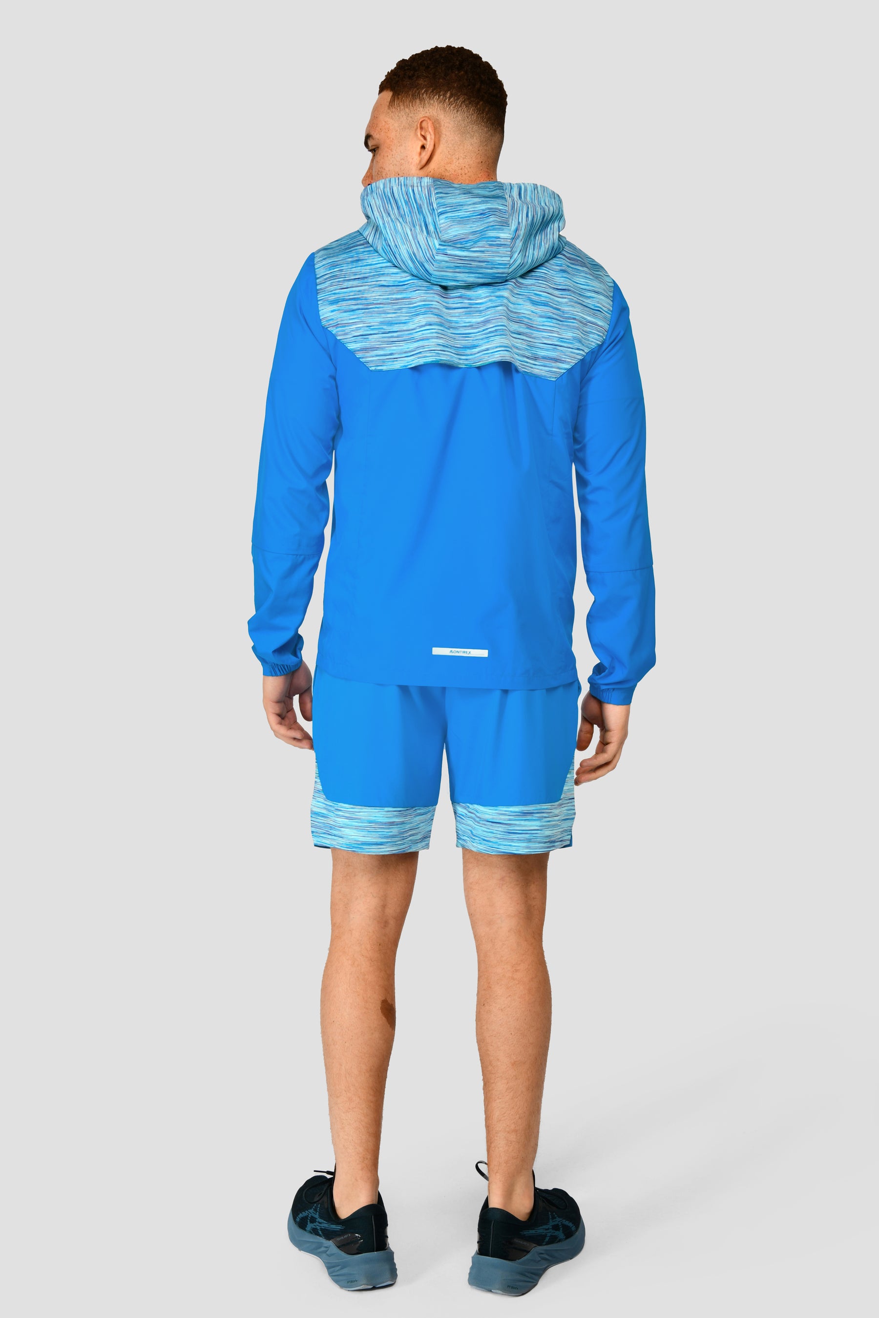 Men's Trail Panel 2.0 Short- Neon Blue/Neon Sky/Arctic Blue