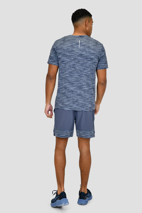 Men's Trail T-Shirt - Indigo Multi